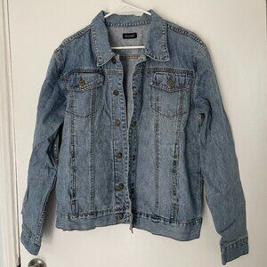 Vintage Pump Jean Jacket (denim, sz m/l)